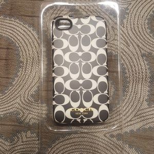 Excellent condition Coach iPhone 4 cover